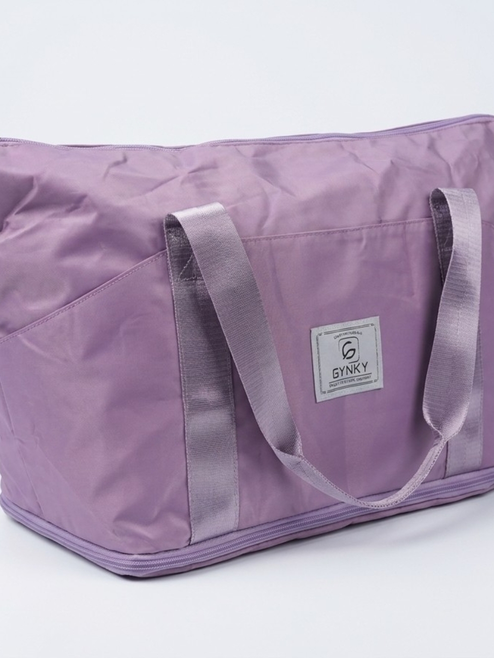 GYNKY Lavender Expandable Travel Tote Carry On Weekender Bag